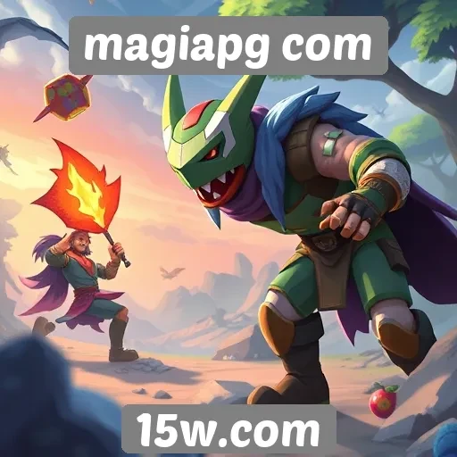Principais jogos oferecidos no site magiapg com