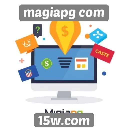 Estratégias de marketing do site Magiapg com
